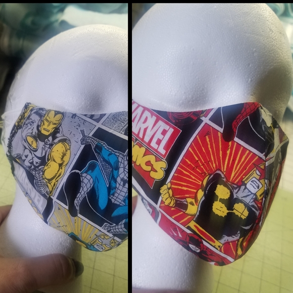 homemade Other - 2 in one protective mask teen size